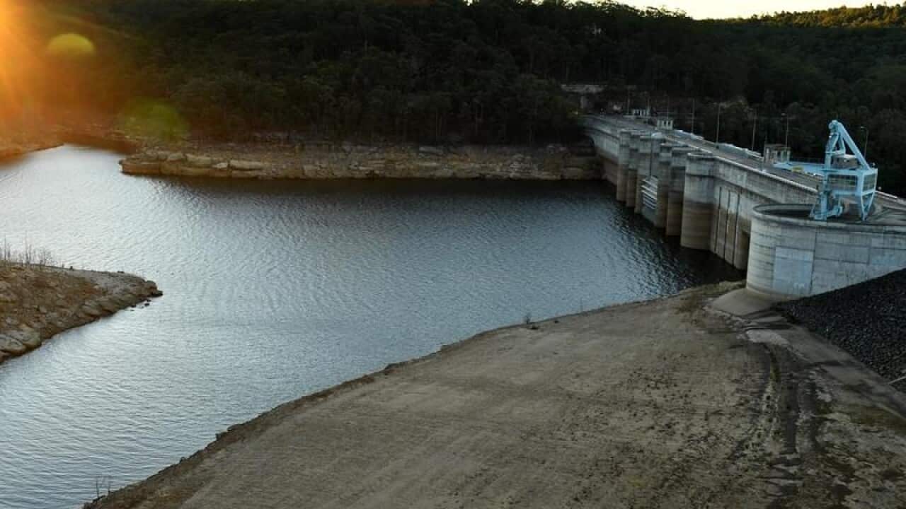 Warragamba Dam in NSW.