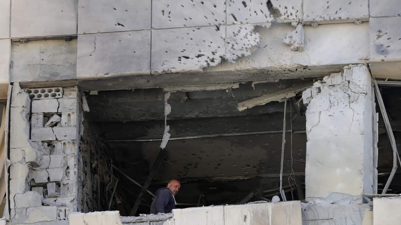 LEBANON-BEIRUT-HOTEL-STRIKE-AFTERMATH