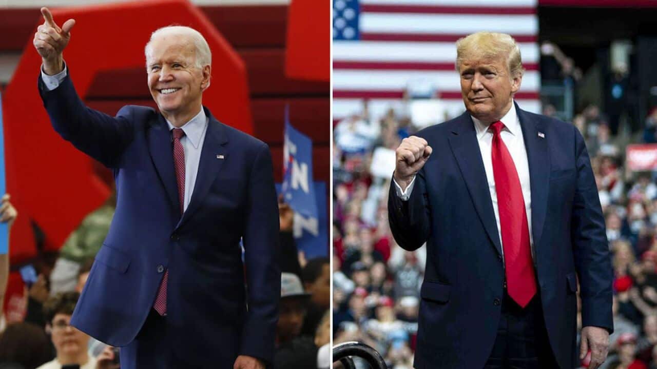 Biden and Trump