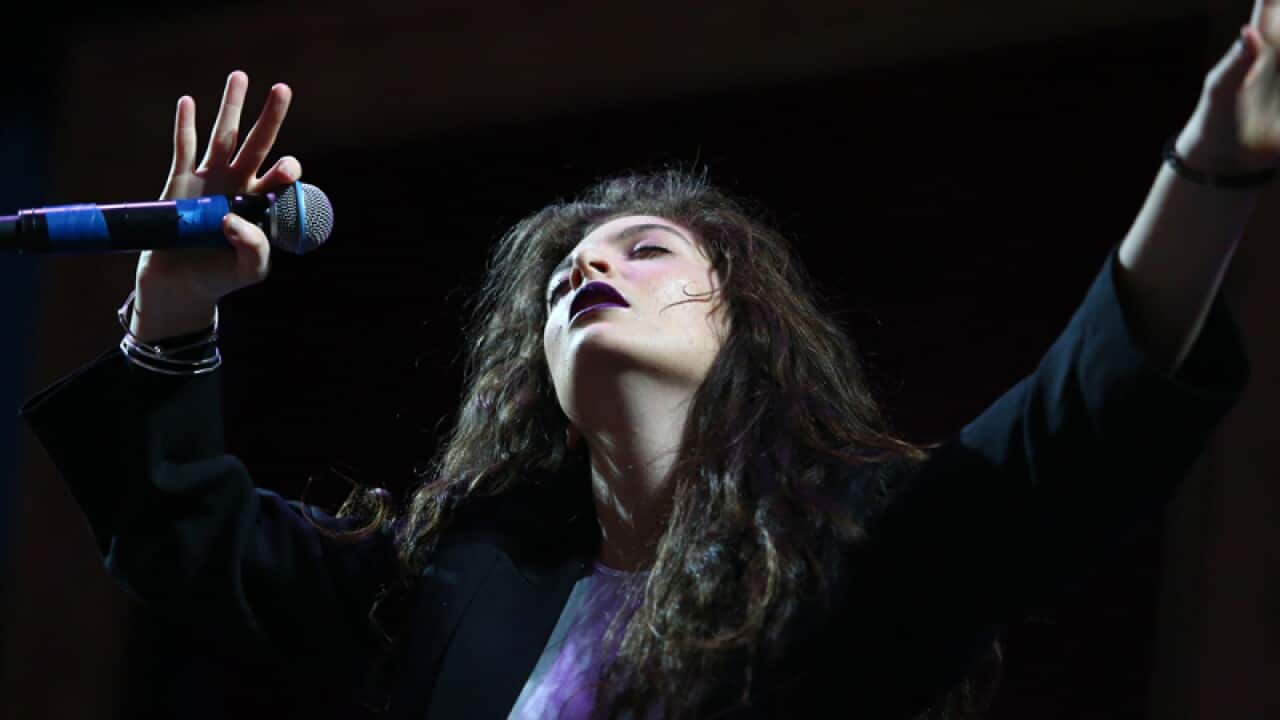 Lorde performs at the 2014 Coachella Music and Arts Festival