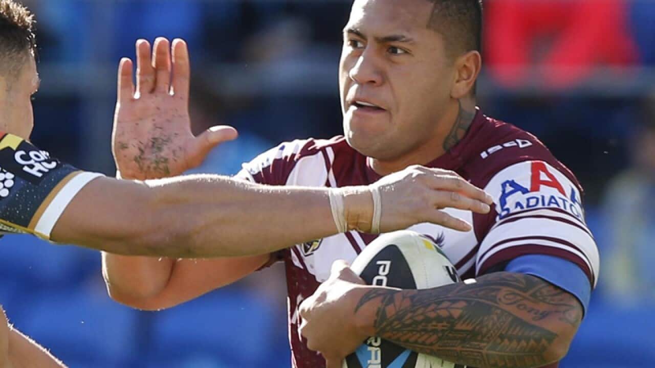 Sea Eagles' Jorge Taufua.