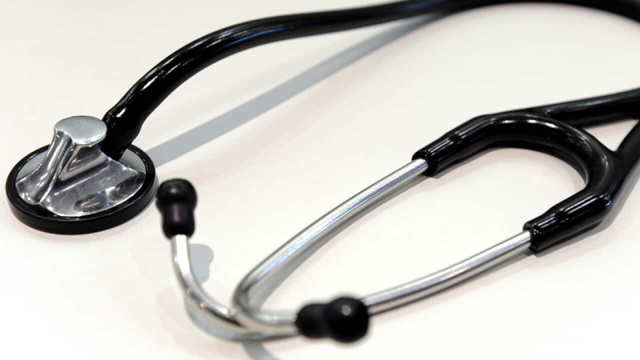 A stethoscope at a Brisbane hospital