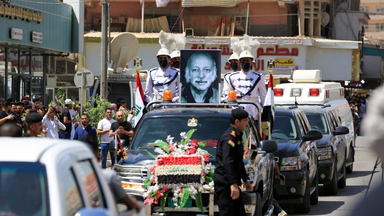 The official funeral ceremony of the Al-Nawab