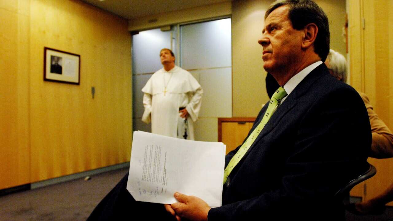 Australian television personality Ray Martin (AAP Image/Tracey Nearmy)