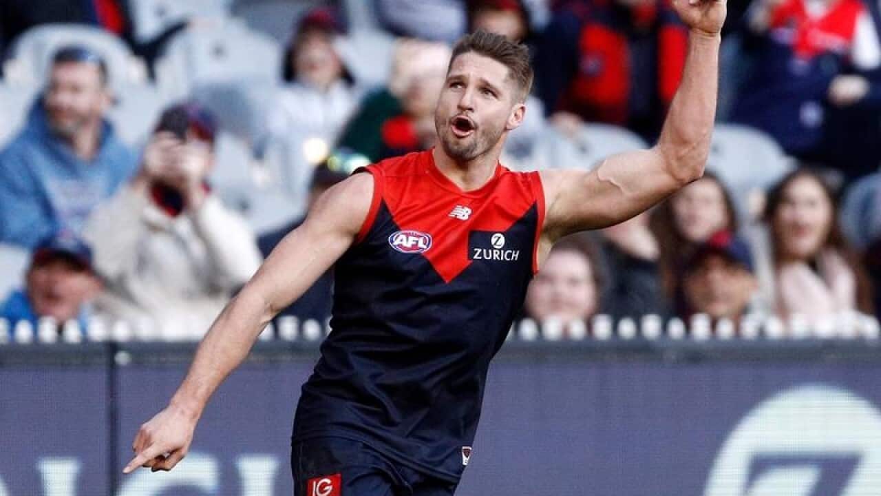 AFL DEMONS SUNS HOGAN