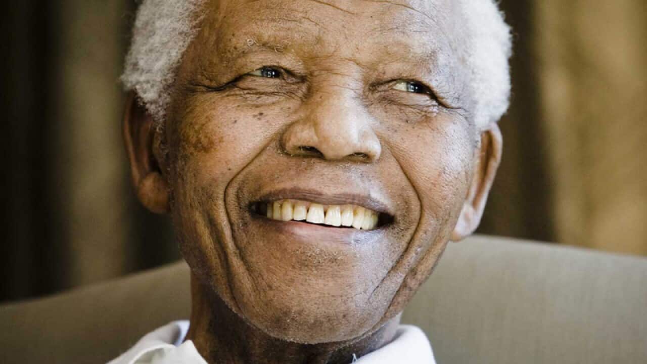 Former South African President Nelson Mandela