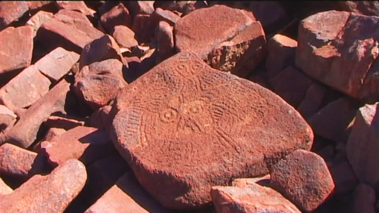 Ancient Aboriginal rock art at Burrup Peninsula in Western Australia (NITV)
