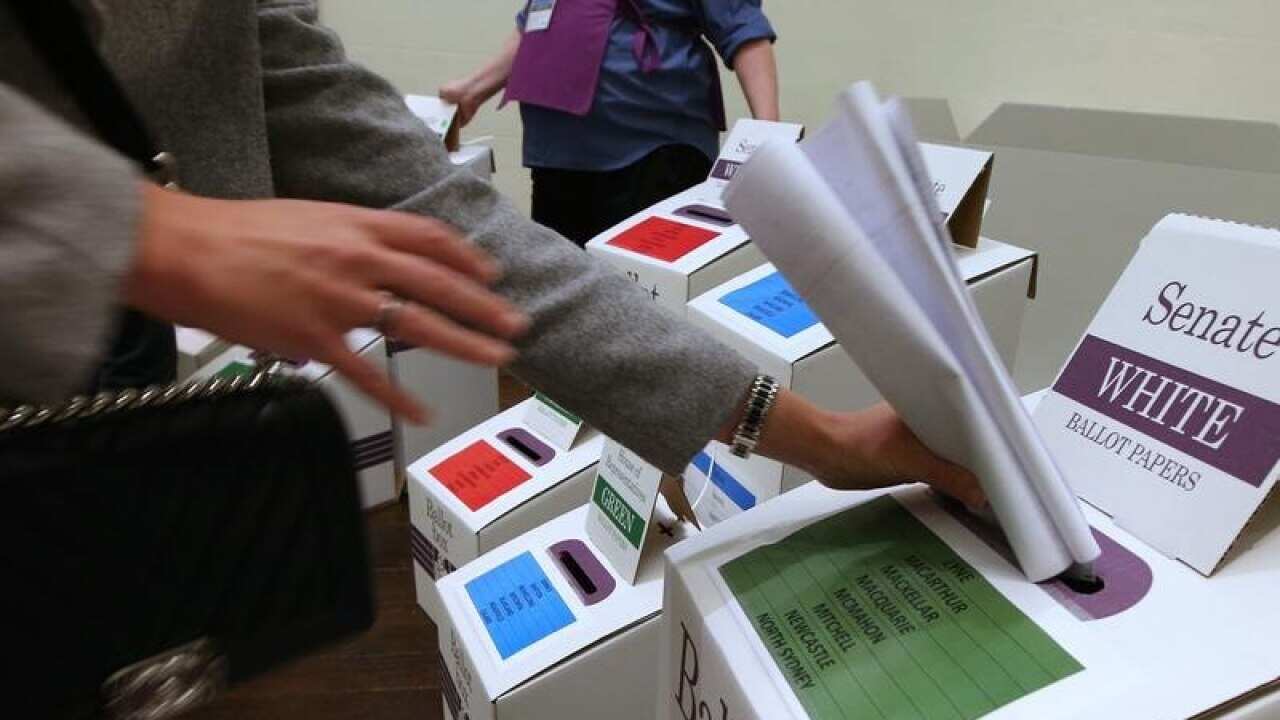 Ndani ya kituo chakupigia kura