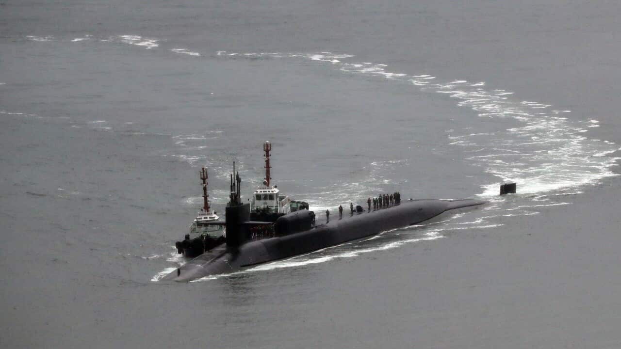 U.S. nuclear sub visits S. Korea