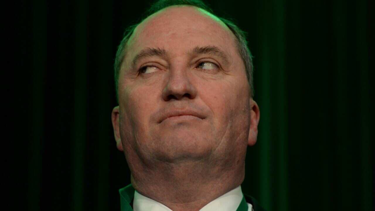Australian Minister for Agriculture Barnaby Joyce