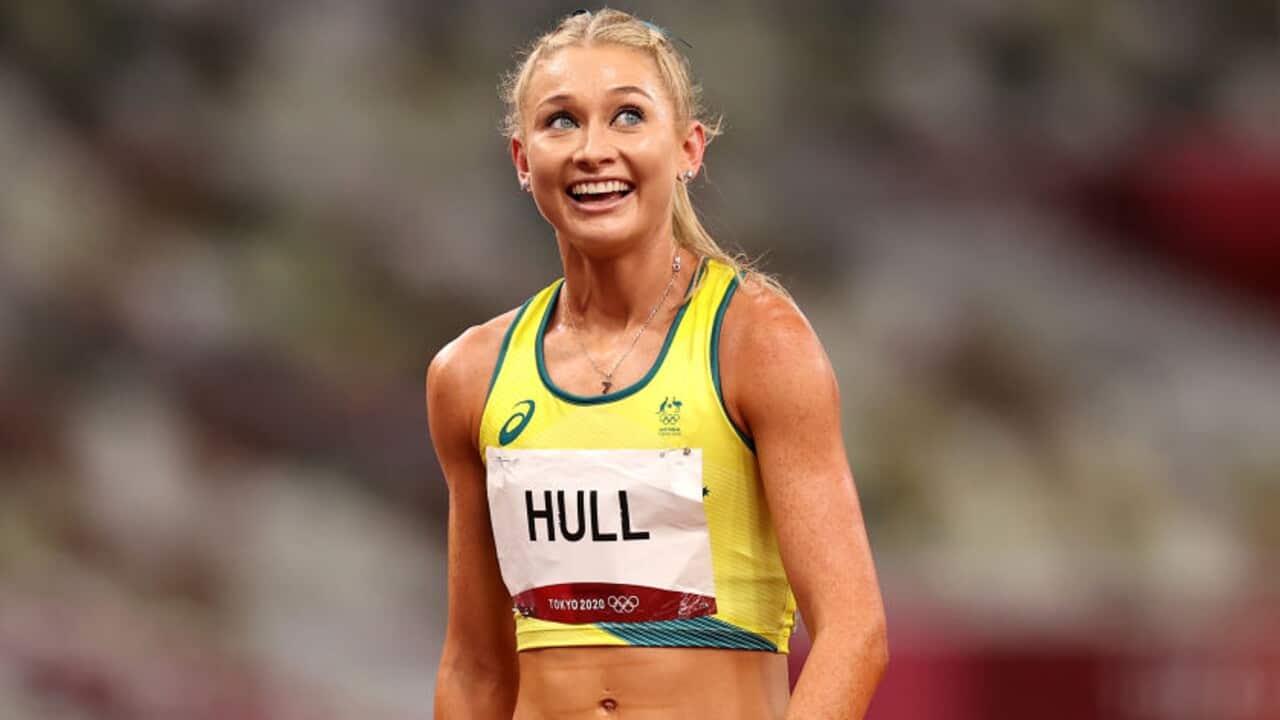 Jessica Hull of Australia at the Tokyo Olympic Games