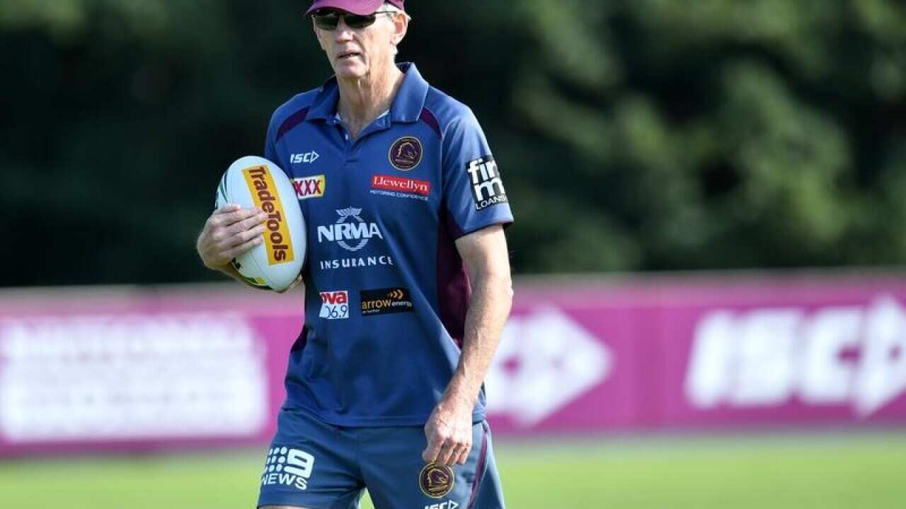 Broncos coach Wayne Bennett.