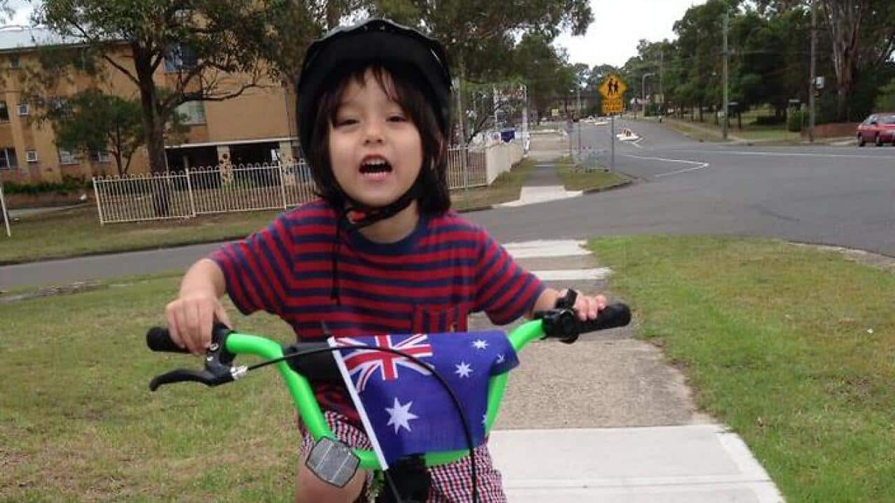 A picture reportedly to be of Julian Cadman.