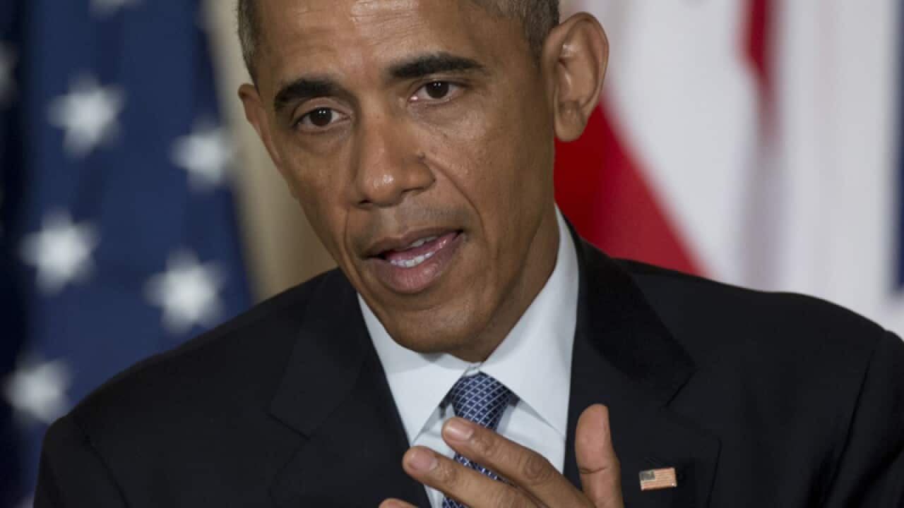 US President Barack Obama