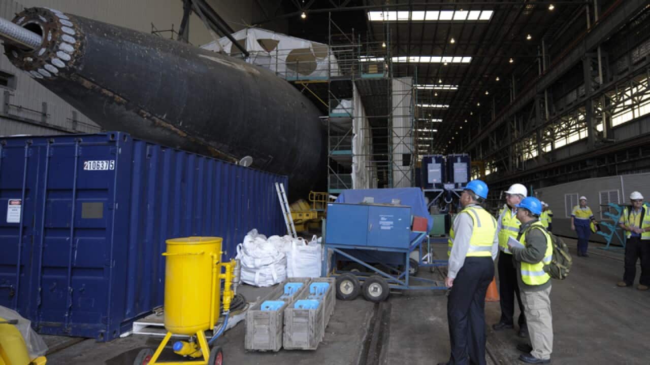 The Australian Submarine Corporation ship yards