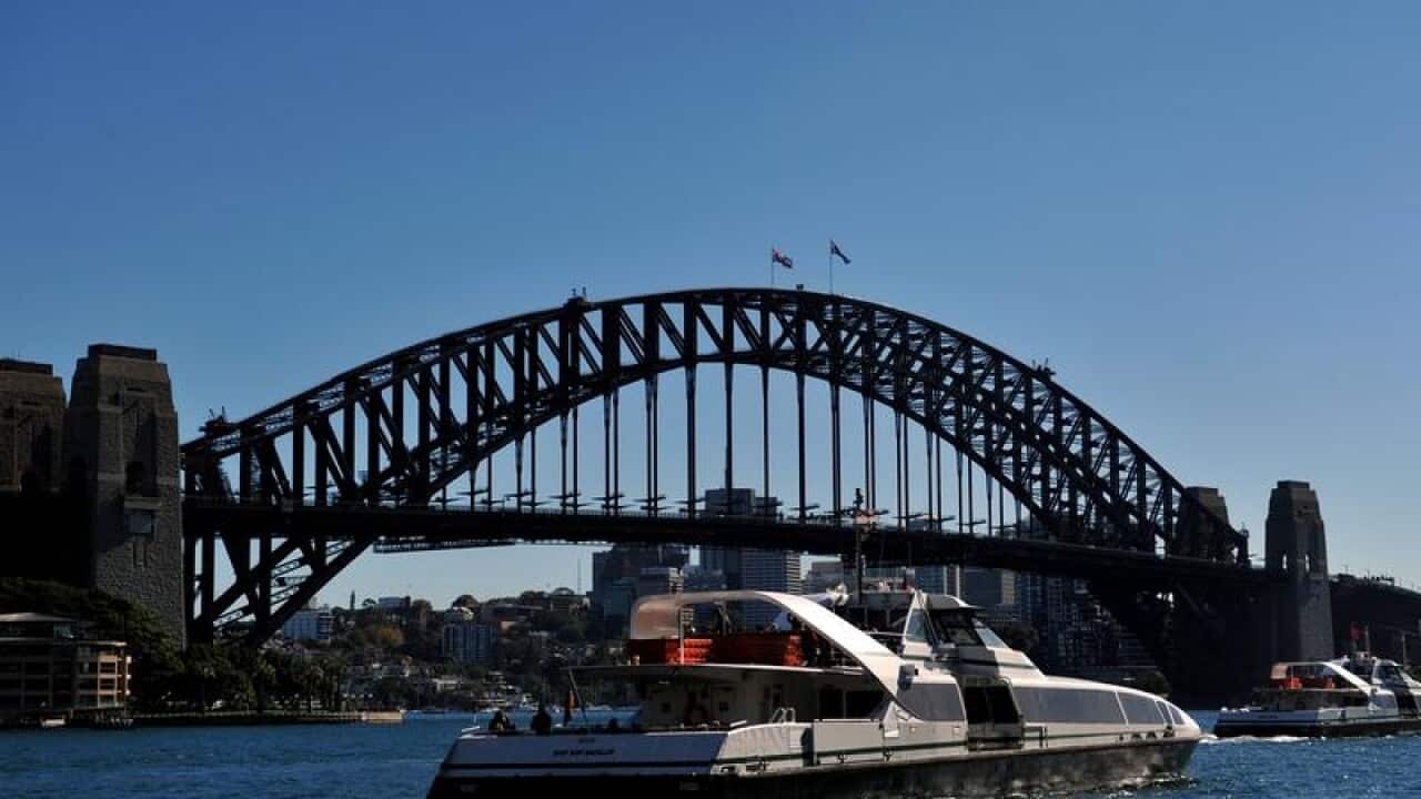 Ferries on Sydney Harbour,