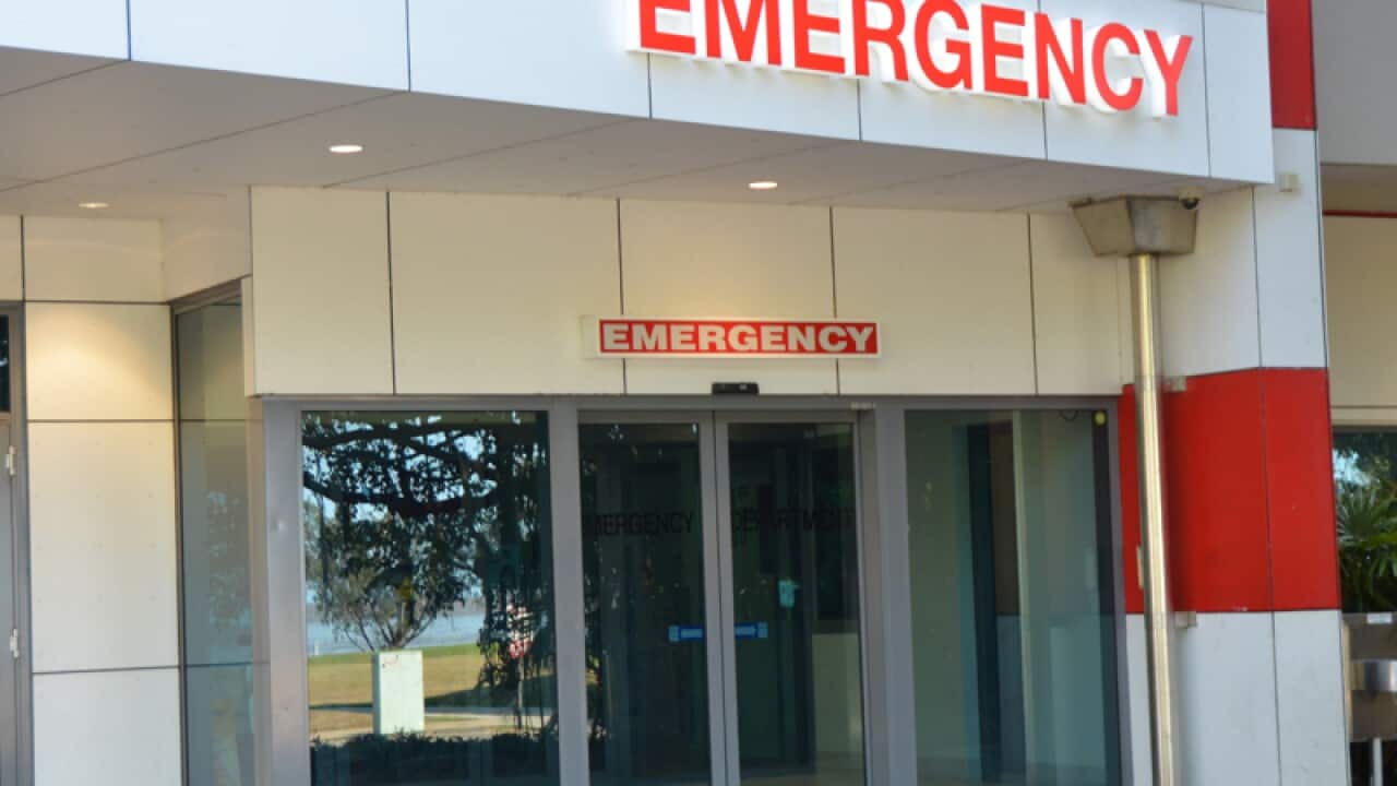 The emergency department entrance of Cairns