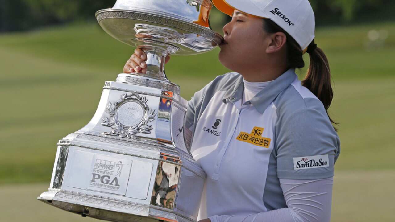 South Korean golfer Park In-Bee