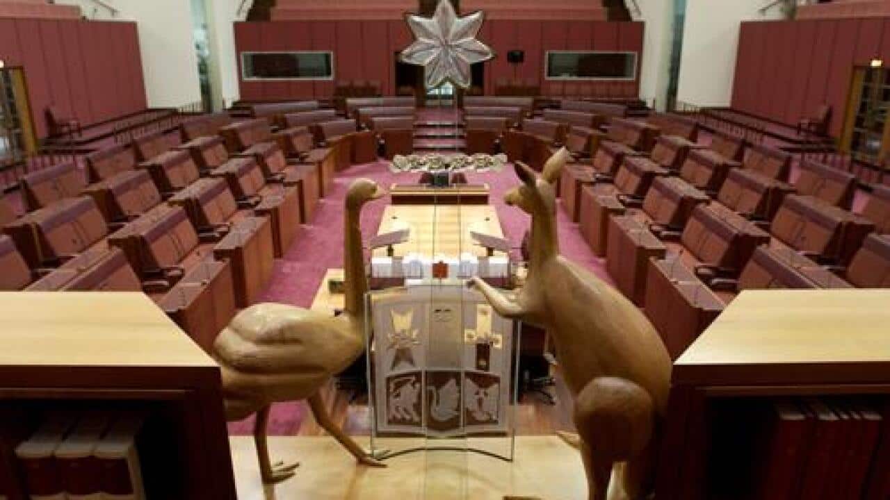 Senate Chamber Australia Parliament