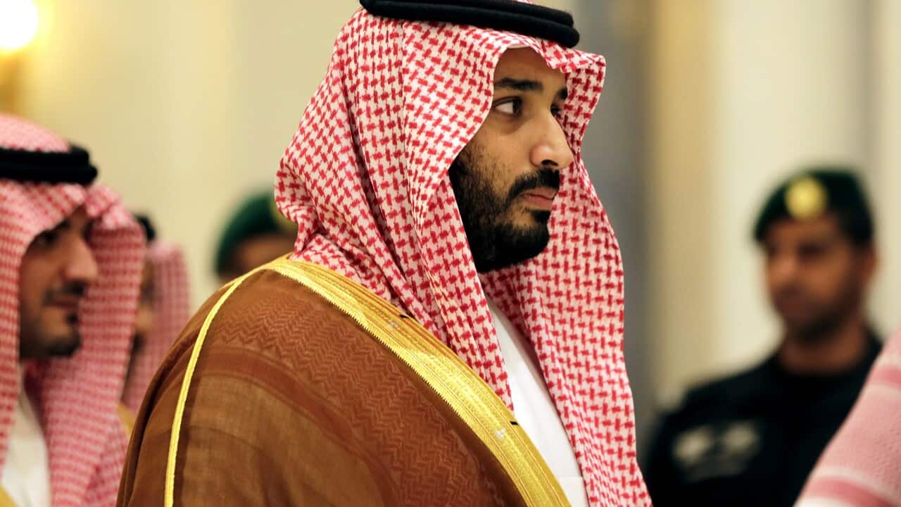 Saudi Arabian Deputy Crown Prince Mohammed bin Salman attends a summit of Arab and Latin American leaders in Riyadh, Nov 2015
