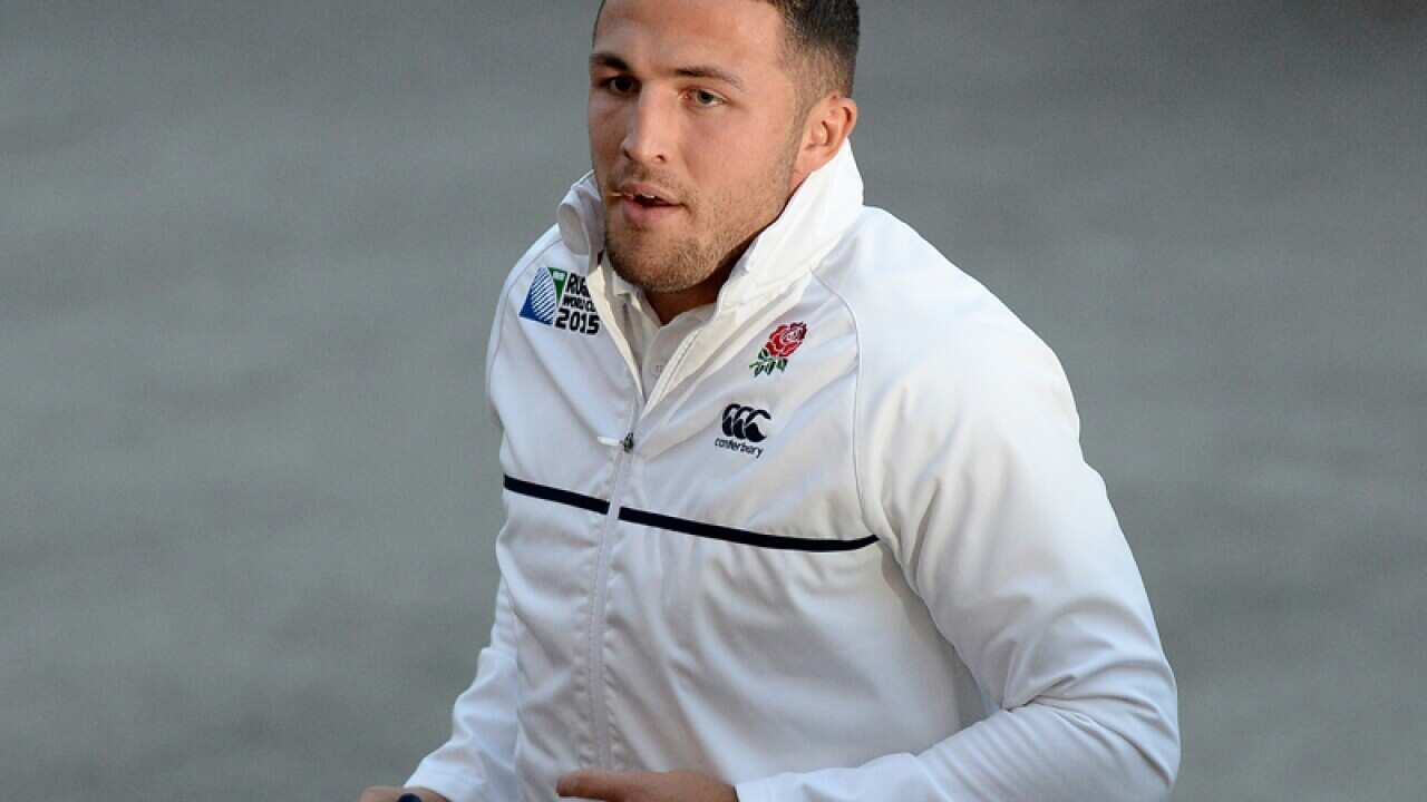 England's Sam Burgess.