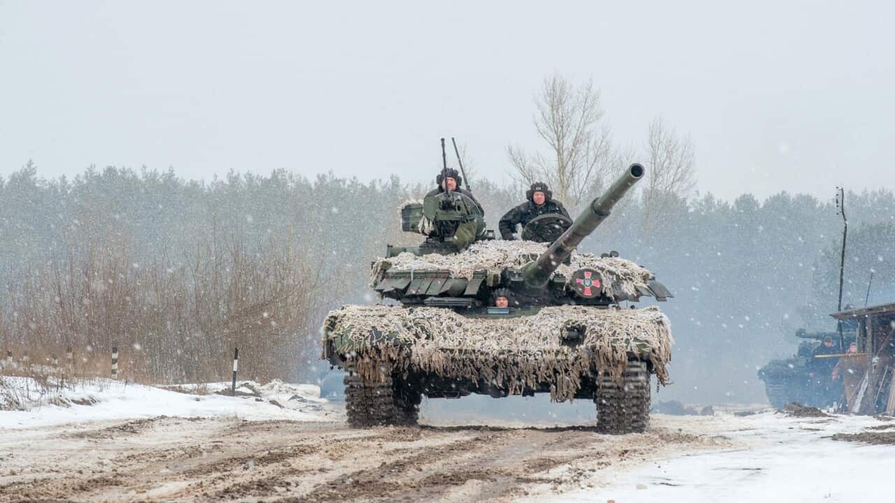 Ukrainian Military Forces servicemen