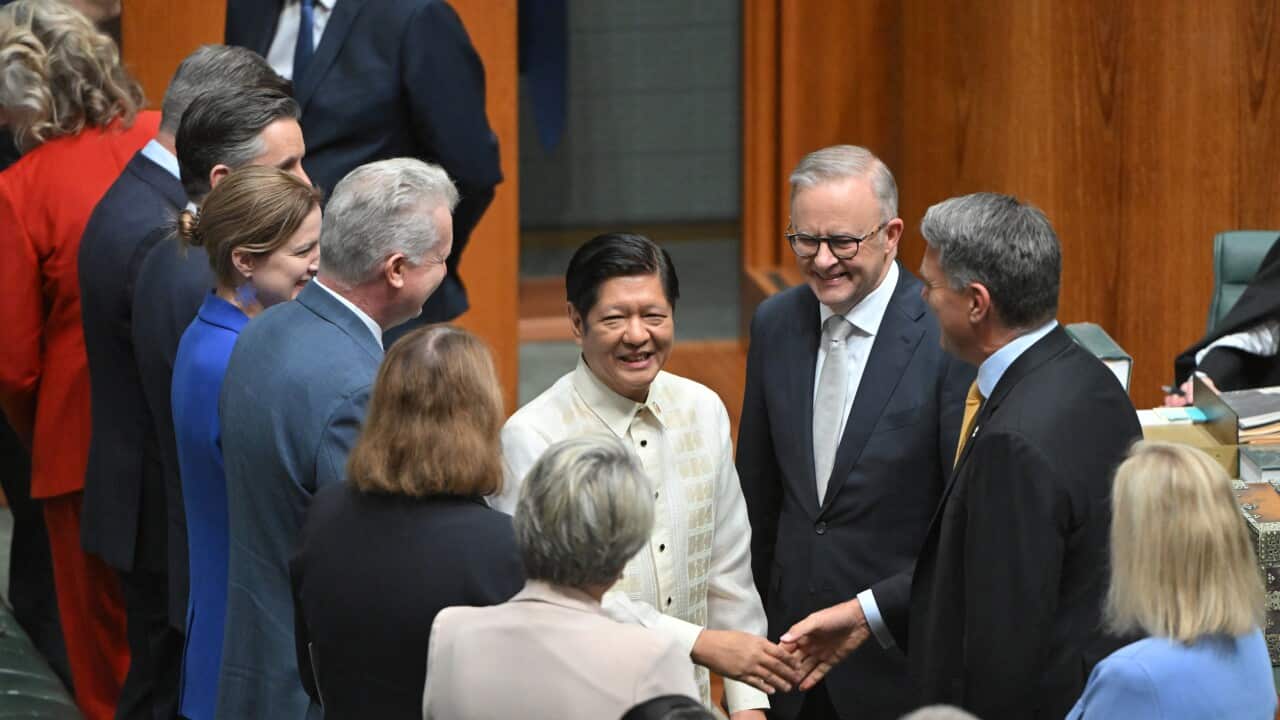 FERDINAND MARCOS JR AUSTRALIA VISIT