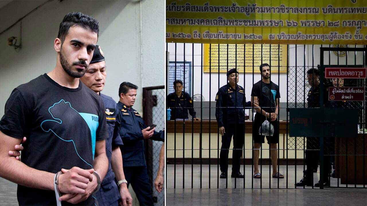 Detained Melbourne-based refugee Hakeem al-Araibi has thanked Australia for supporting him as he fears deportation from Thailand to his native Bahrain.