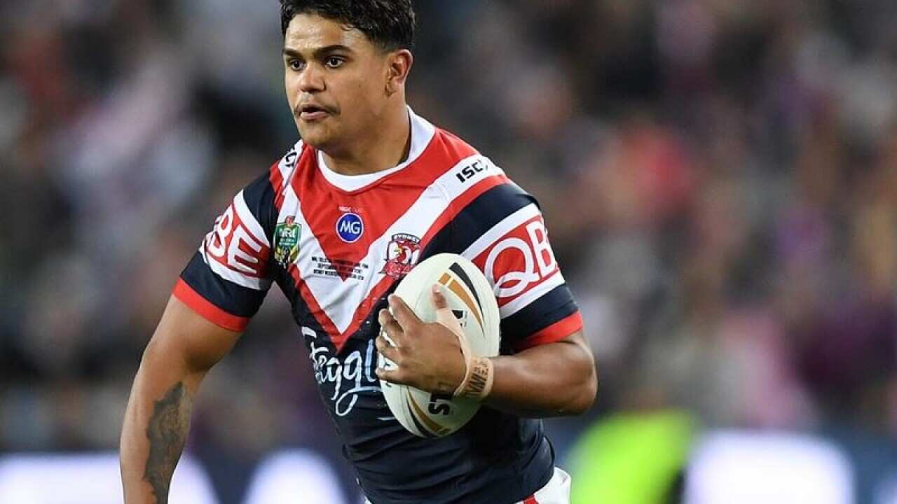 Latrell Mitchell of the Sydney Roosters