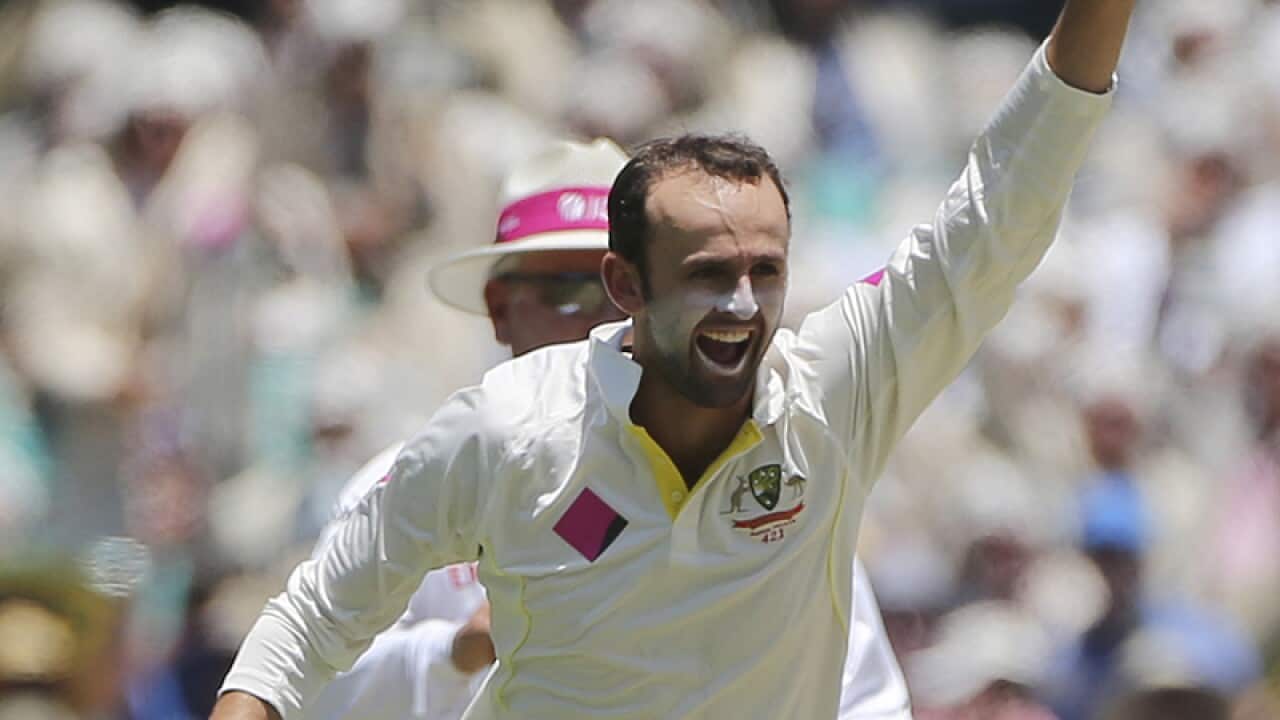 Australian spinner Nathan Lyon