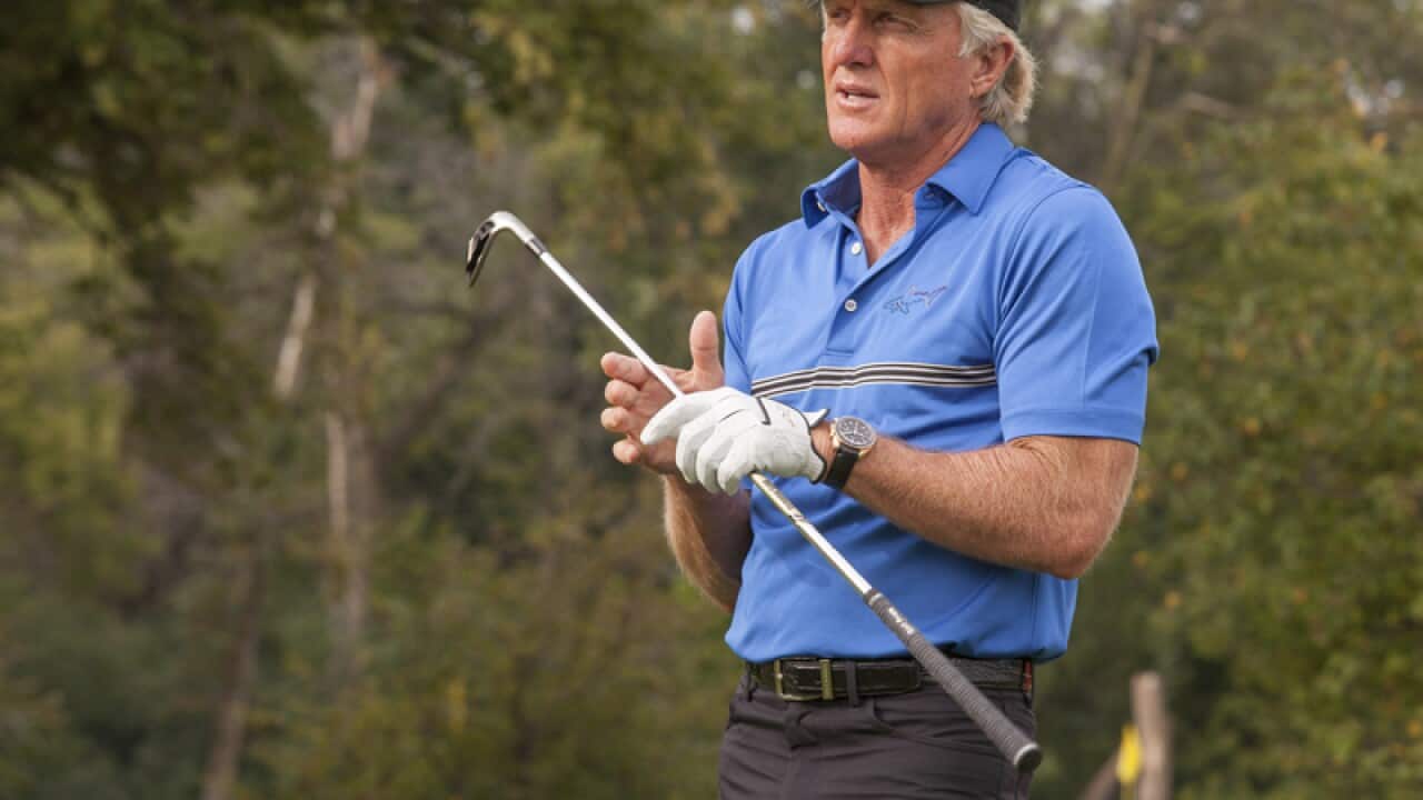 Golf Legend and OMEGA Ambassador Greg Norman