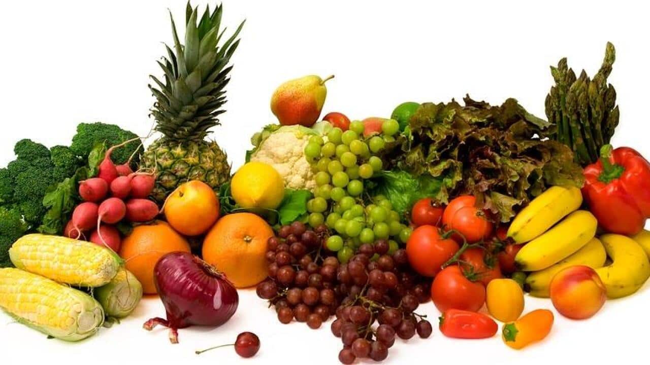 fruit and vegetables