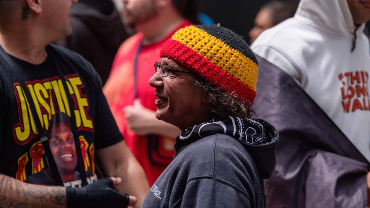 Invasion Day Protest in Melbourne, Australia - 26 Jan 2024