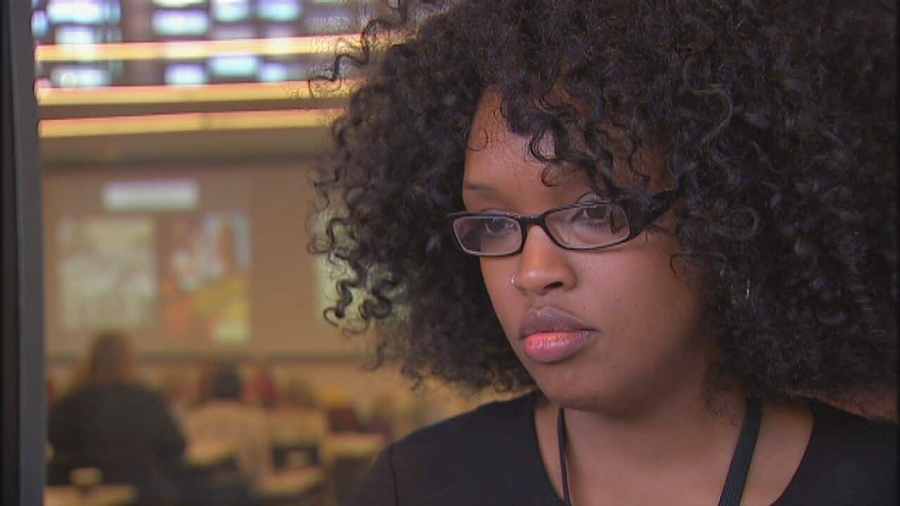 Nimco Ali, the founder of Daughters of Eve an anti-female genital mutilation charity. (SBS)