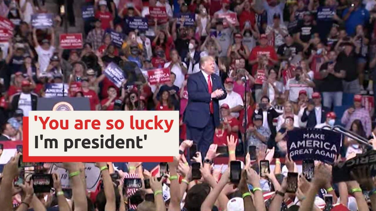 Trump gives first 2020 campaign rally in Tulsa