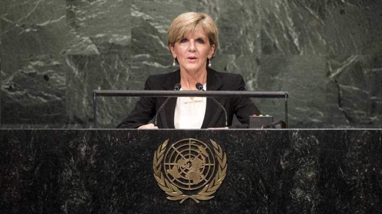 Australian Minister for Foreign Affairs Julie Bishop 