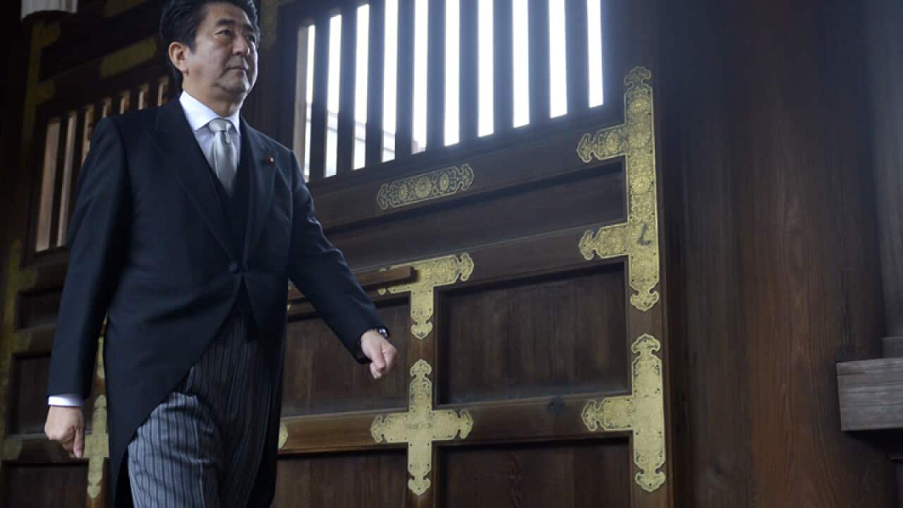 Japanese Prime Minister Shinzo Abe