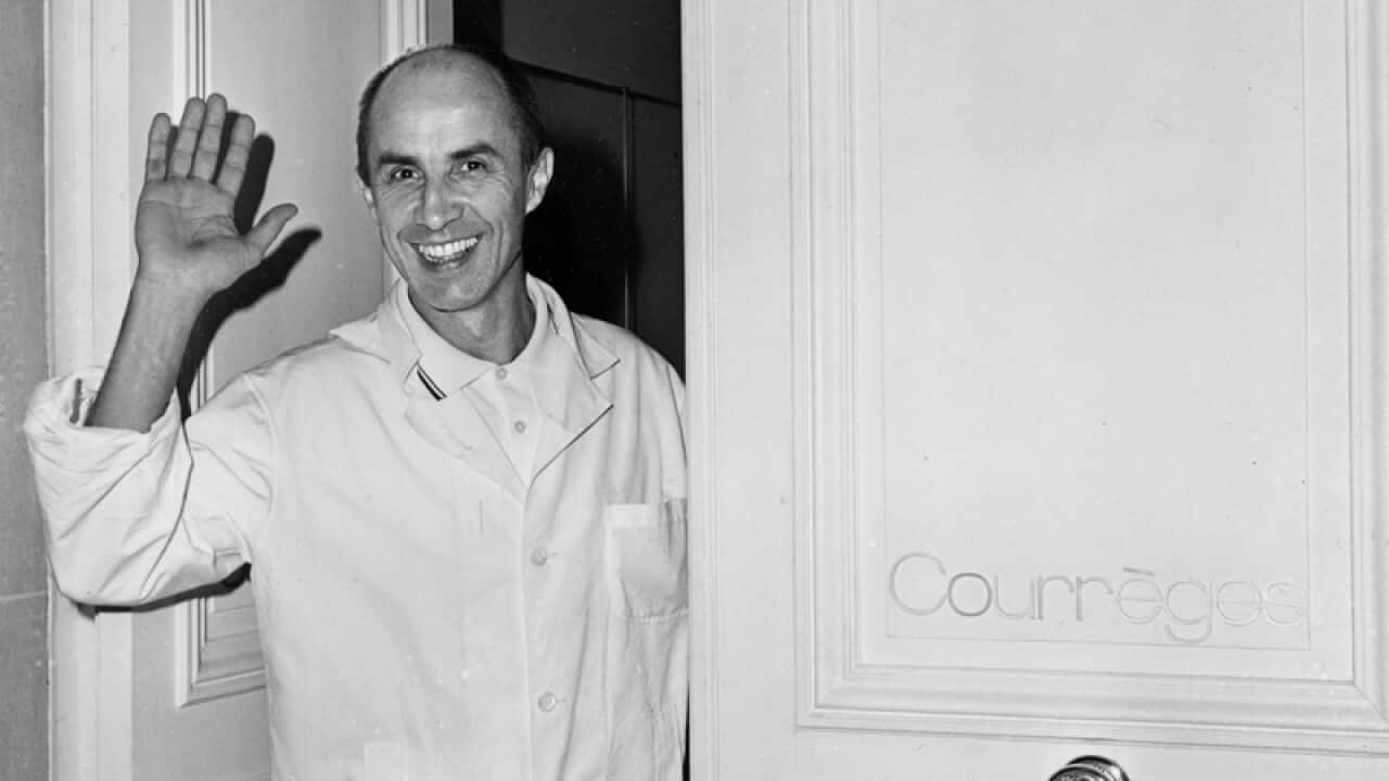 Andre Courreges, Parisian fashion designer