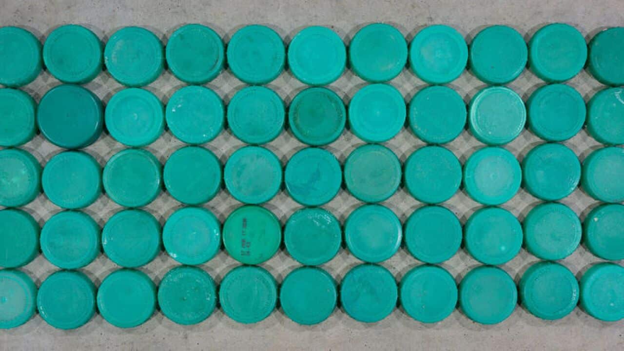 Plastic bottle lids
