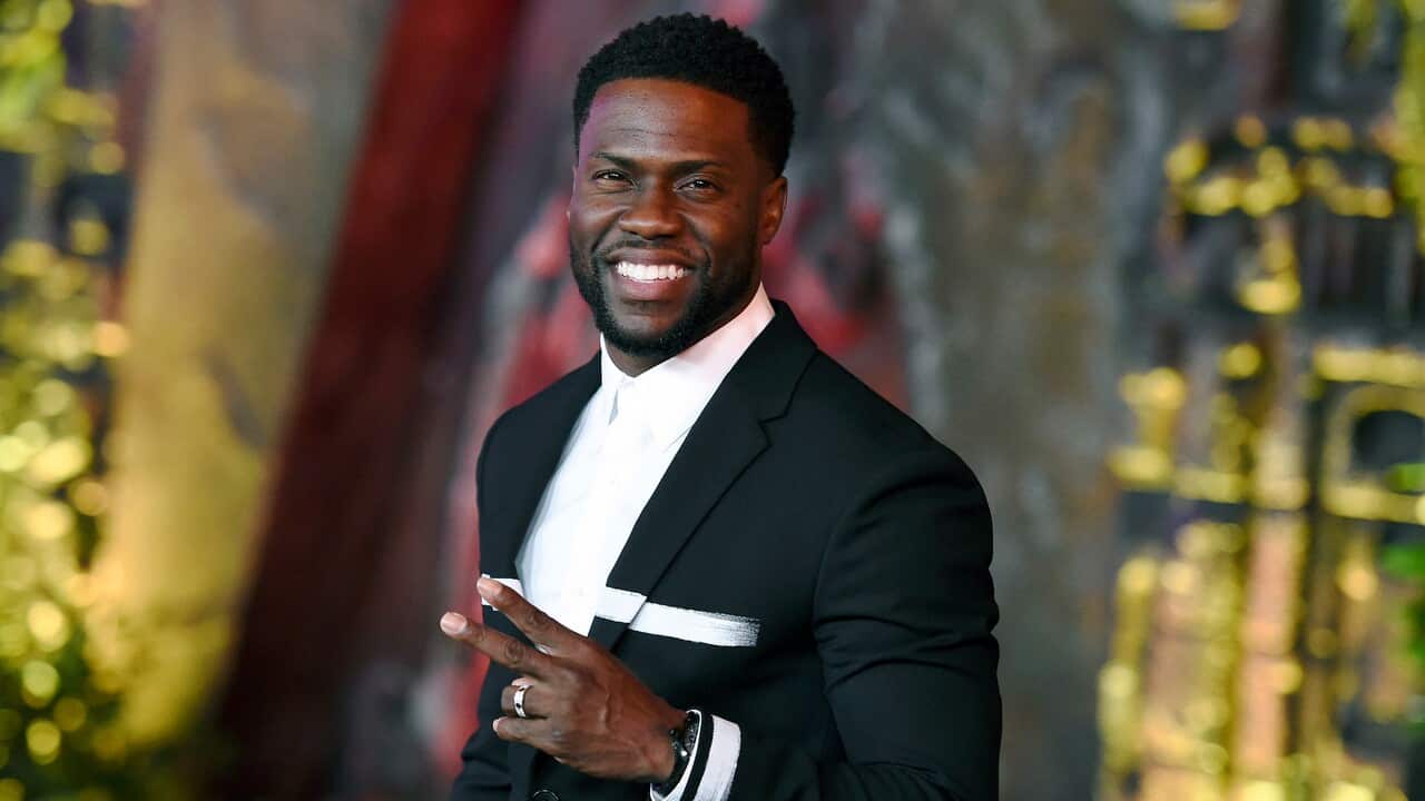Kevin Hart in Los Angeles on December 11, 2017.