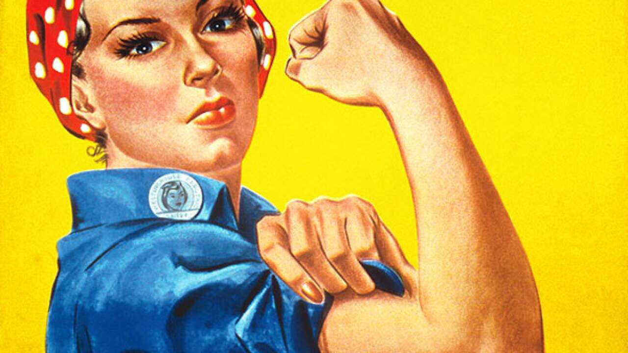 'Rosie the Riveter' was first born in the imagination of US war propagandists