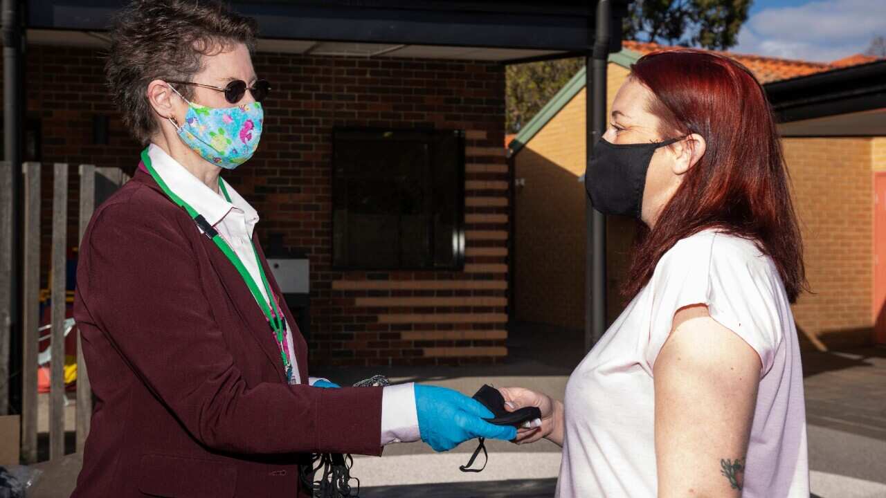 Australian Malayalees face mask