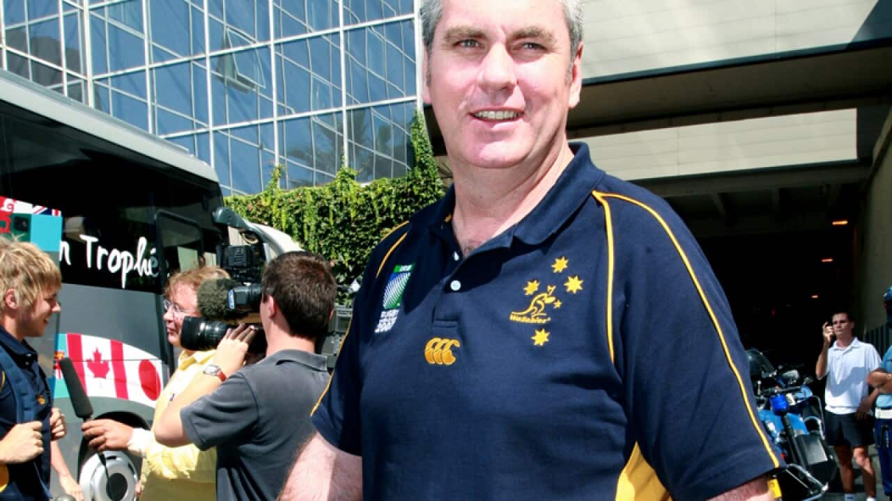 Australia's rugby team manager Phil Thomson