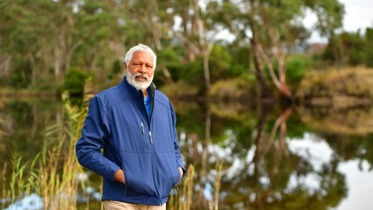 Ernie Dingo held a megaphone at the bicentenary marches. 35 years later he's returning to the Ernie Dingo held a megaphone at the bicentenary marches. 35 years later he's returning to the