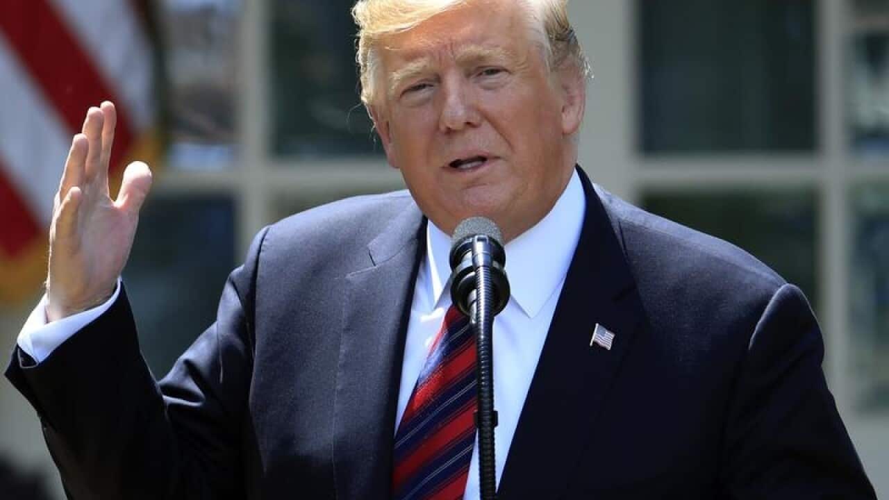 US President Donald Trump