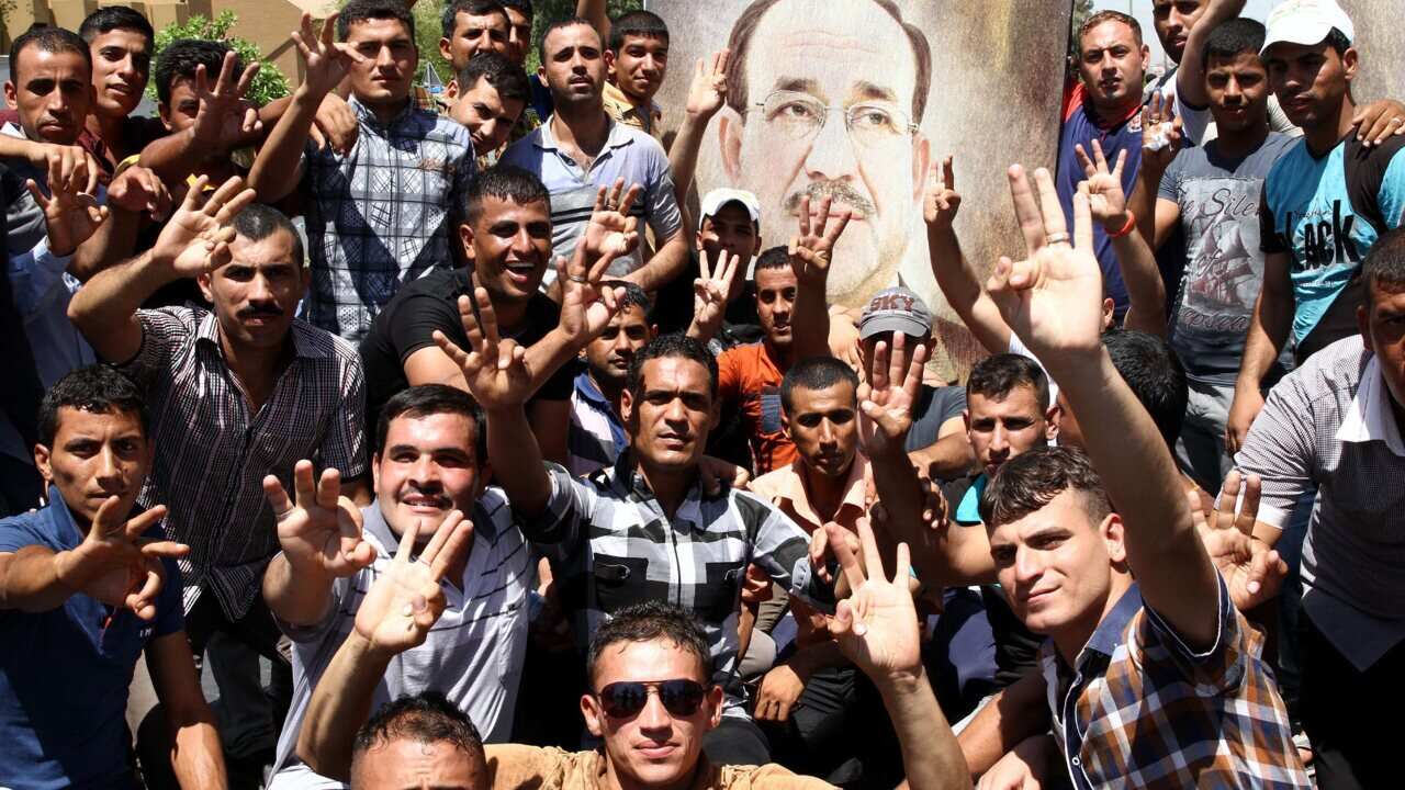 Maliki supporters