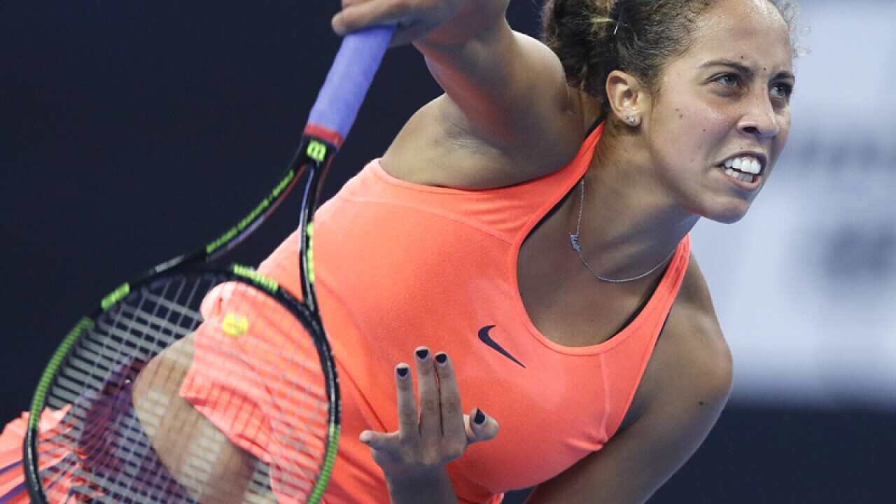 Madison Keys of the United States