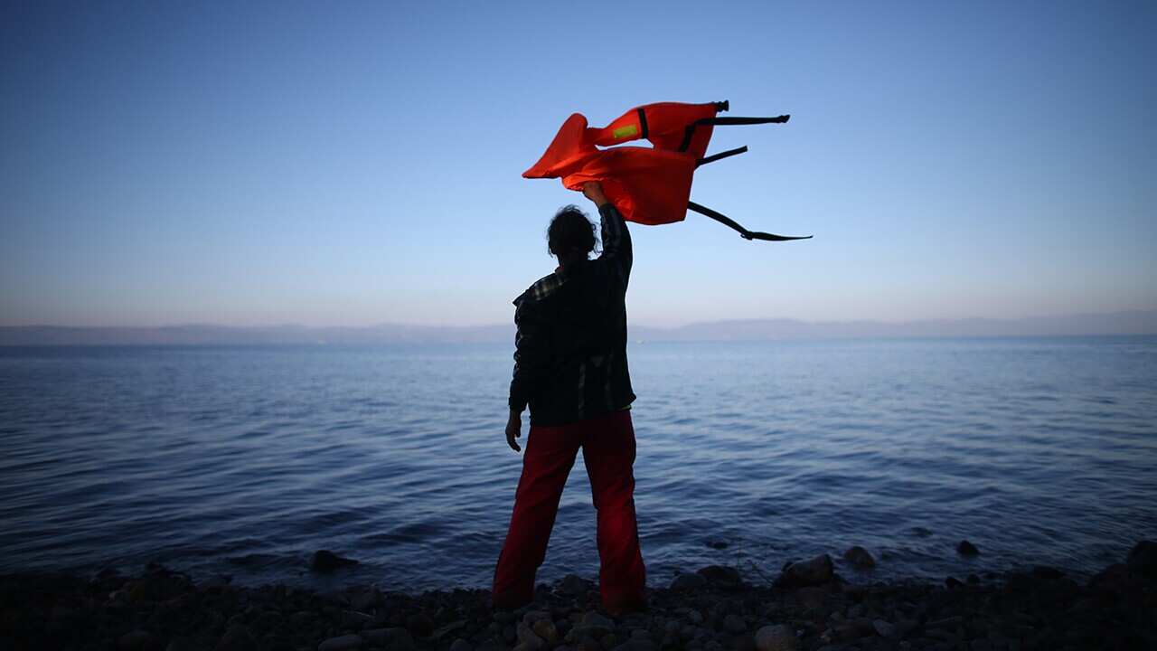 Migrants On Greece's Lesbos Island