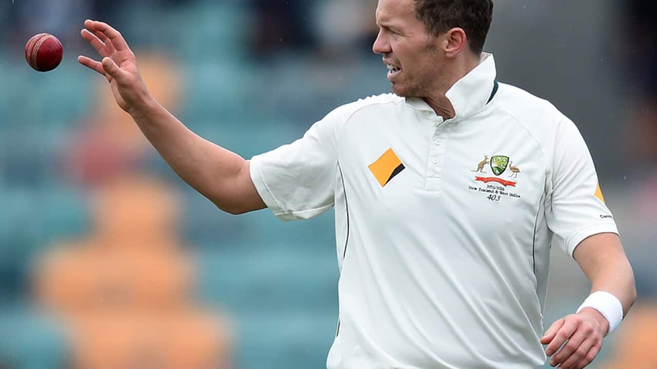 Australian bowler Peter Siddle