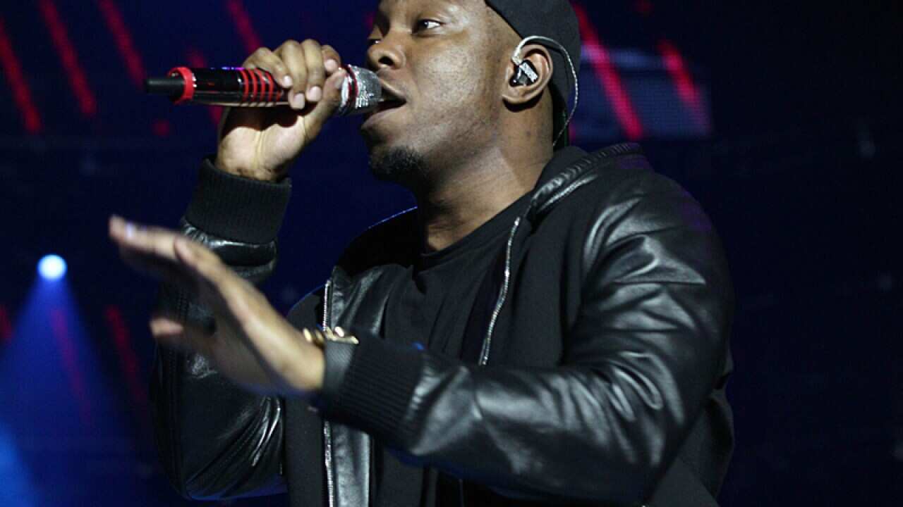 British rapper Dizzee Rascal